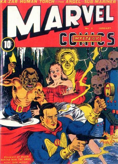 Cover for Marvel Mystery Comics (Marvel, 1939 series) #3