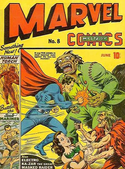 Cover for Marvel Mystery Comics (Marvel, 1939 series) #8