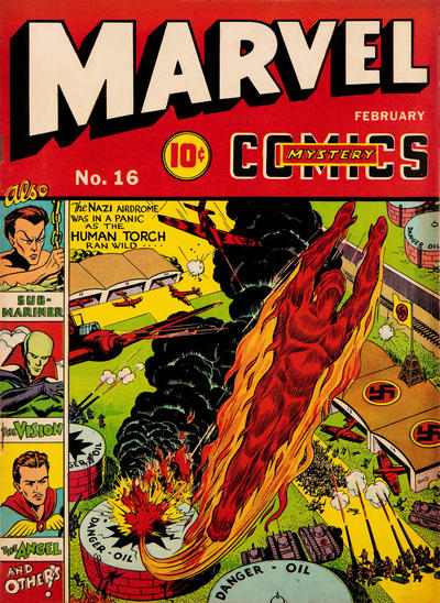 Cover for Marvel Mystery Comics (Marvel, 1939 series) #16