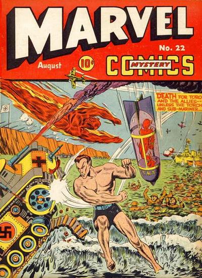 Cover for Marvel Mystery Comics (Marvel, 1939 series) #22