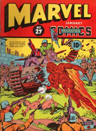 Cover for Marvel Mystery Comics (Marvel, 1939 series) #27