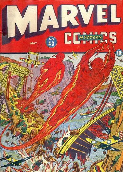 Cover for Marvel Mystery Comics (Marvel, 1939 series) #43