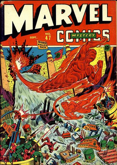 Cover for Marvel Mystery Comics (Marvel, 1939 series) #47