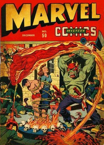 Cover for Marvel Mystery Comics (Marvel, 1939 series) #50