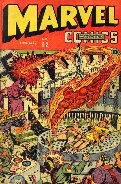 Cover for Marvel Mystery Comics (Marvel, 1939 series) #52