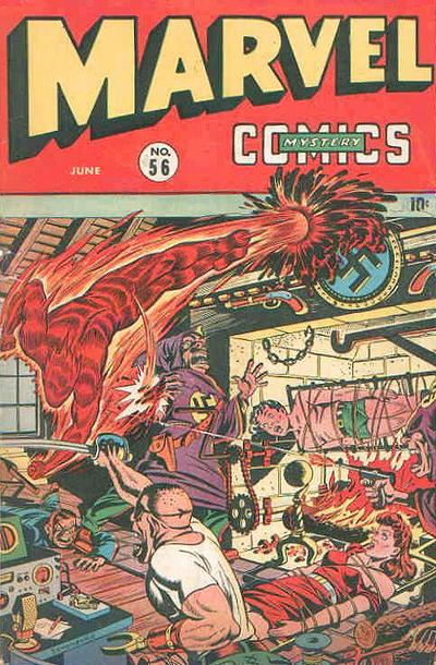 Cover for Marvel Mystery Comics (Marvel, 1939 series) #56