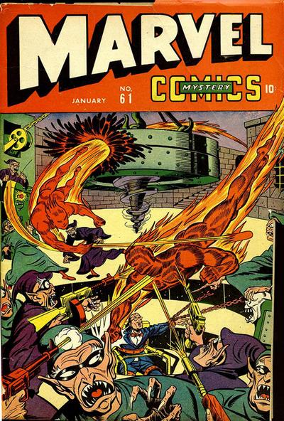 Cover for Marvel Mystery Comics (Marvel, 1939 series) #61