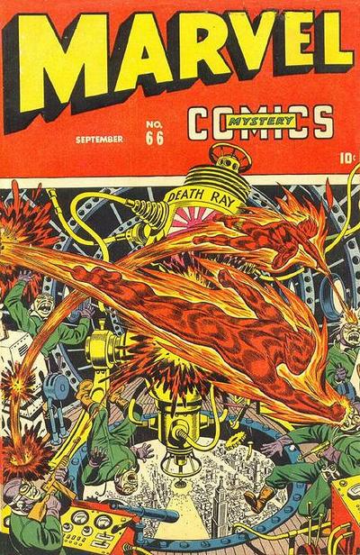 Cover for Marvel Mystery Comics (Marvel, 1939 series) #66