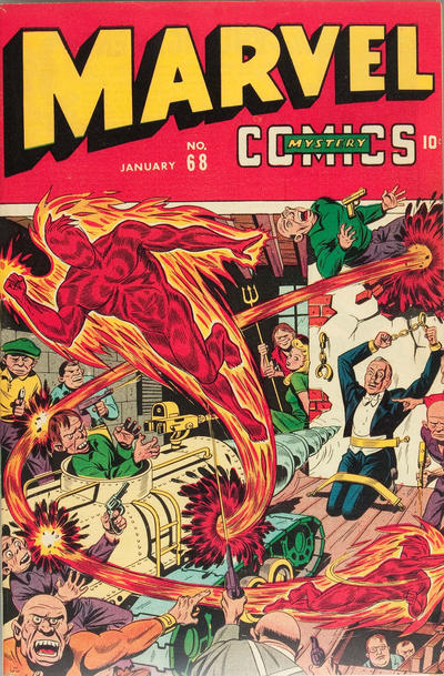 Cover for Marvel Mystery Comics (Marvel, 1939 series) #68
