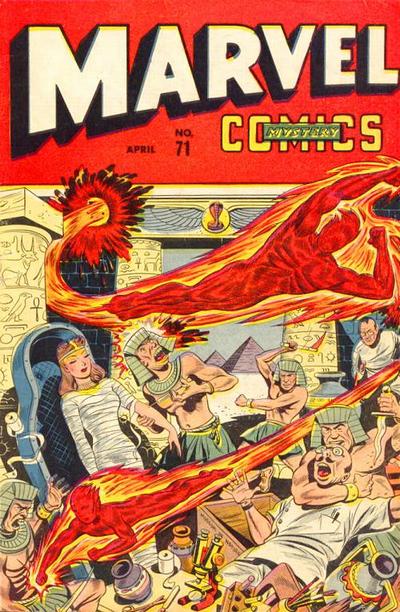 Cover for Marvel Mystery Comics (Marvel, 1939 series) #71