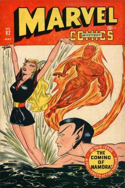 Cover for Marvel Mystery Comics (Marvel, 1939 series) #82