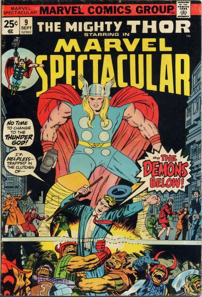 Cover for Marvel Spectacular (Marvel, 1973 series) #9