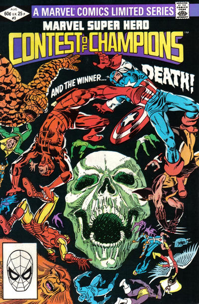 Cover for Marvel Super Hero Contest of Champions (Marvel, 1982 series) #3 [Direct]