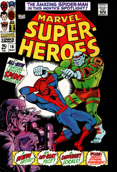 Cover for Marvel Super-Heroes (Marvel, 1967 series) #14