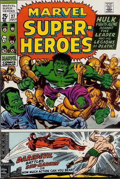 Cover for Marvel Super-Heroes (Marvel, 1967 series) #27