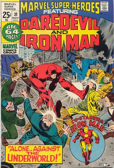Cover for Marvel Super-Heroes (Marvel, 1967 series) #31