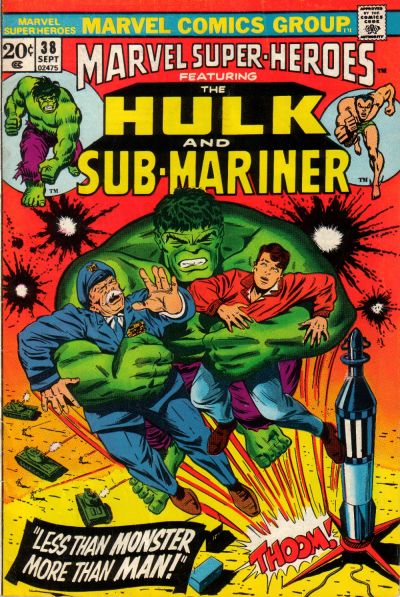 Cover for Marvel Super-Heroes (Marvel, 1967 series) #38