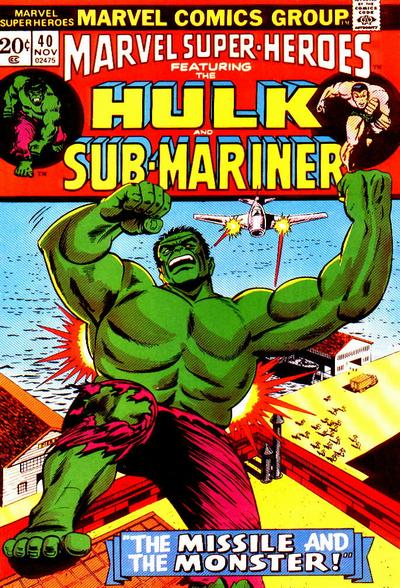 Cover for Marvel Super-Heroes (Marvel, 1967 series) #40