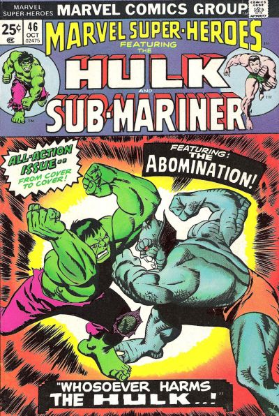 Cover for Marvel Super-Heroes (Marvel, 1967 series) #46