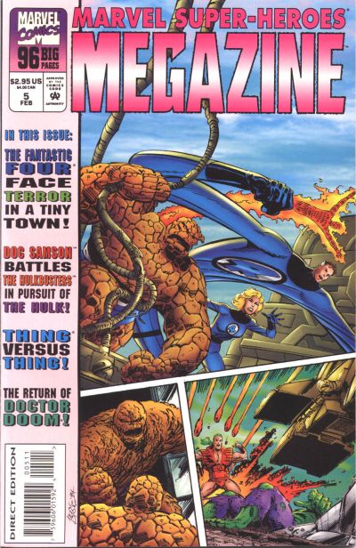 Cover for Marvel Super-Heroes Megazine (Marvel, 1994 series) #5