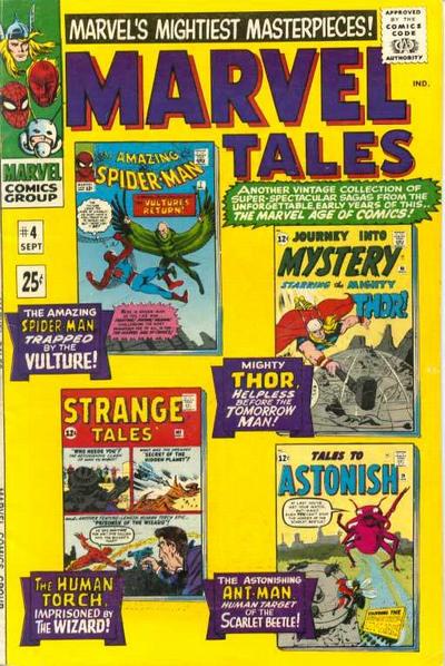 Cover for Marvel Tales (Marvel, 1966 series) #4