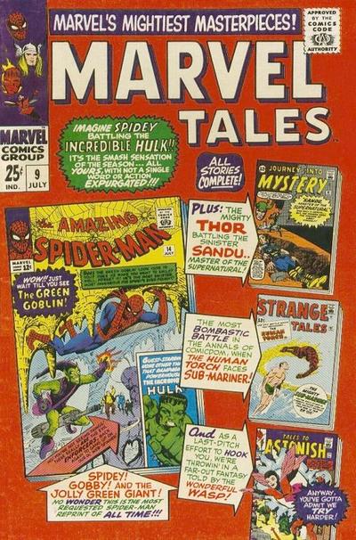 Cover for Marvel Tales (Marvel, 1966 series) #9
