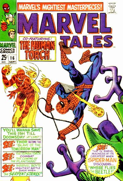 Cover for Marvel Tales (Marvel, 1966 series) #16