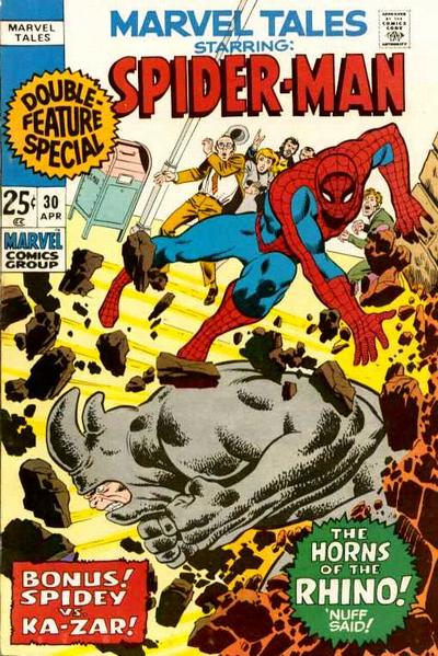 Cover for Marvel Tales (Marvel, 1966 series) #30