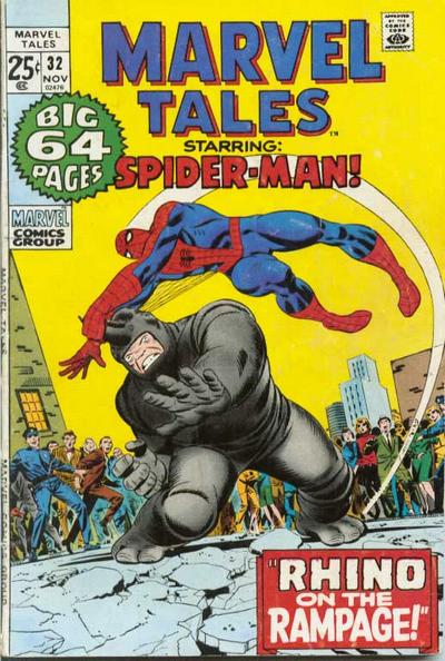 Cover for Marvel Tales (Marvel, 1966 series) #32