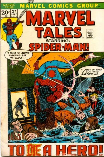 Cover for Marvel Tales (Marvel, 1966 series) #37