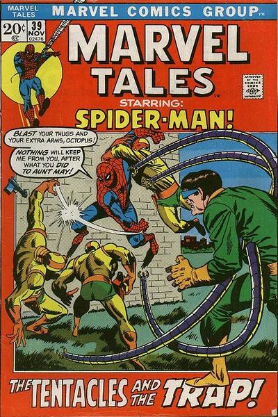 Cover for Marvel Tales (Marvel, 1966 series) #39