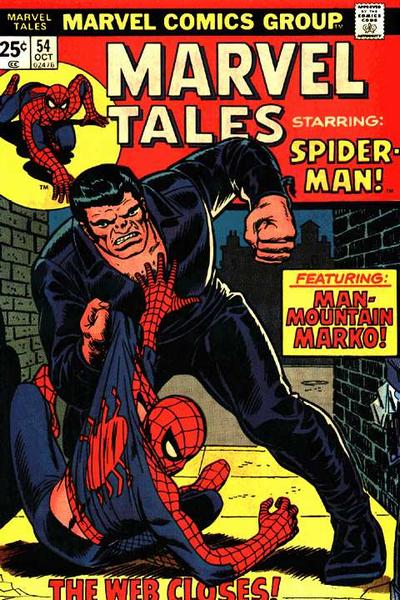 Cover for Marvel Tales (Marvel, 1966 series) #54