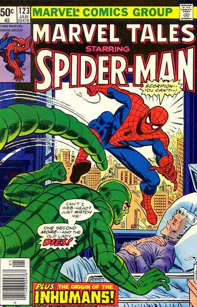 Cover for Marvel Tales (Marvel, 1966 series) #123 [Newsstand]