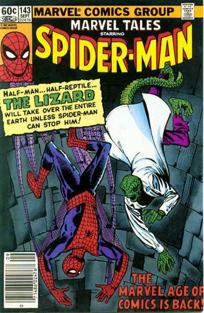 Cover for Marvel Tales (Marvel, 1966 series) #143 [Newsstand]