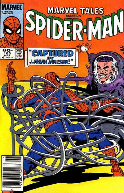 Cover for Marvel Tales (Marvel, 1966 series) #163 [Newsstand]