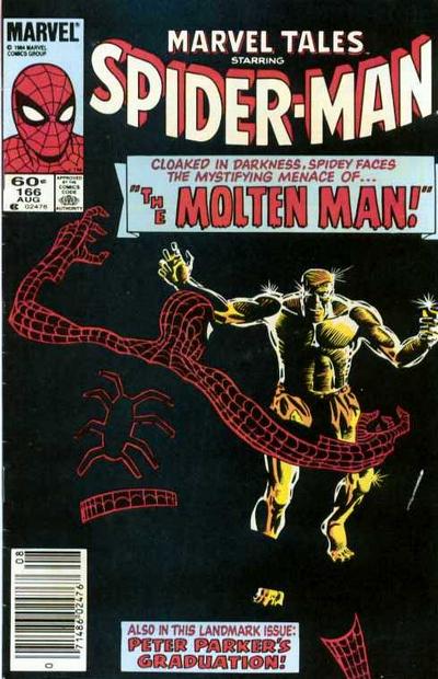 Cover for Marvel Tales (Marvel, 1966 series) #166 [Newsstand]
