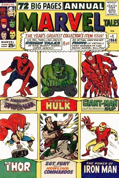Cover for Marvel Tales Annual (Marvel, 1964 series) #1