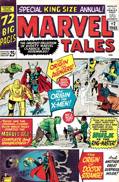 Cover for Marvel Tales Annual (Marvel, 1964 series) #2