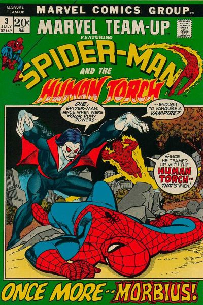 Cover for Marvel Team-Up (Marvel, 1972 series) #3