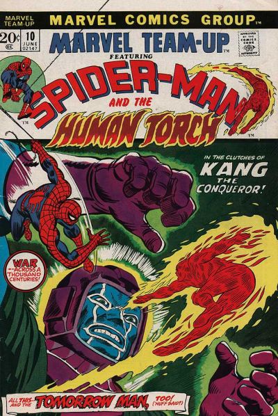 Cover for Marvel Team-Up (Marvel, 1972 series) #10