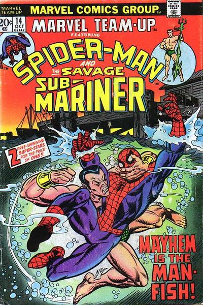 Cover for Marvel Team-Up (Marvel, 1972 series) #14