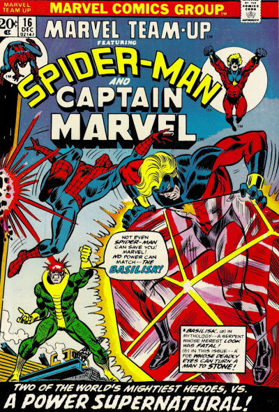 Cover for Marvel Team-Up (Marvel, 1972 series) #16