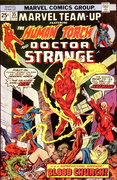 Cover for Marvel Team-Up (Marvel, 1972 series) #35 [Regular]