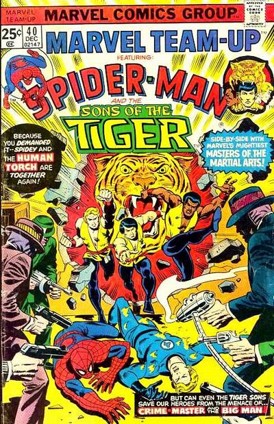Cover for Marvel Team-Up (Marvel, 1972 series) #40 [Regular]