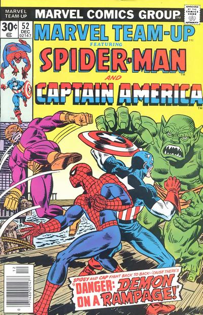 Cover for Marvel Team-Up (Marvel, 1972 series) #52 [Regular]