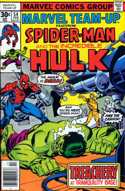 Cover for Marvel Team-Up (Marvel, 1972 series) #54 [Regular]