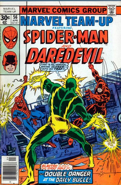 Cover for Marvel Team-Up (Marvel, 1972 series) #56 [Regular]