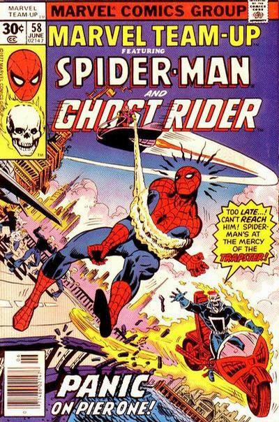 Cover for Marvel Team-Up (Marvel, 1972 series) #58 [30¢]