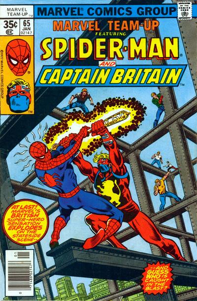 Cover for Marvel Team-Up (Marvel, 1972 series) #65 [Regular]