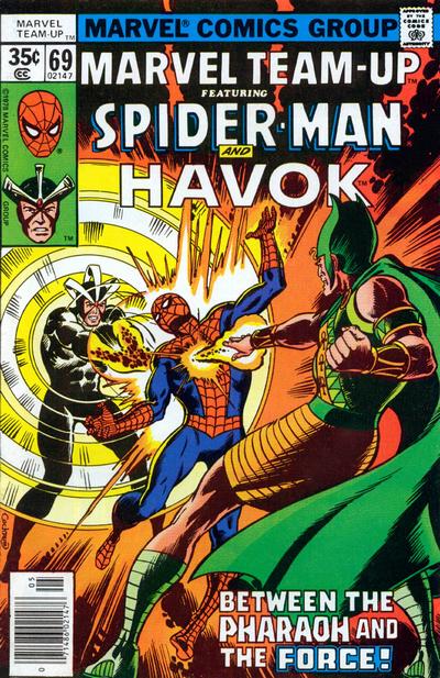 Cover for Marvel Team-Up (Marvel, 1972 series) #69 [Regular]